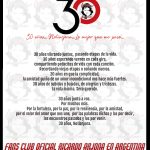 30 años palabras